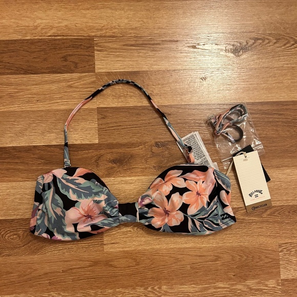 Billabong Other - NWT Billabong Nights In Paradise Betty Bandu Bikini Top